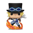 Figura POP Animación: Sabo atacando con tubería (REACONDICIONADO)