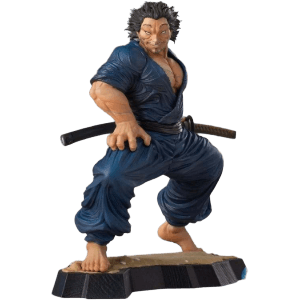 Faigura Baki-Dou Luminasta Musashi Miyamoto de 17 cm