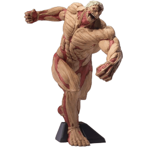 Figura Attack on Titan GigantiX Reiner Braun Armored Titan Version de 25 cm