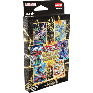 Pack de 3 sobres de cartas Yu-Gi-Oh! JCC: Monstruos Magníficos (Castellano)