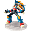 Figura Mega Man Battle Network Luminasta Mega Man Gregar Beast de 17 cm