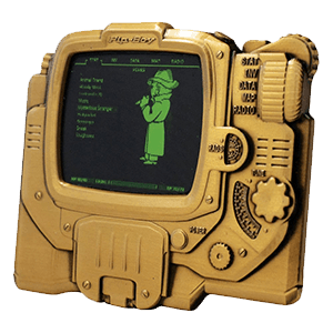 Lingote Fallout Pip-Boy Limited Edition Lenticular Mysterious Stranger Variant