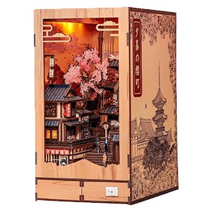 Maqueta Book Nook Twilight Sakura Path 23 x 12 cm