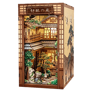 Maqueta Book Nook Serene Courtyard 22 x 12 cm