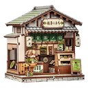Maqueta Model Kit Miniature House Kyoto Matcha Cottage 11 x 9 cm