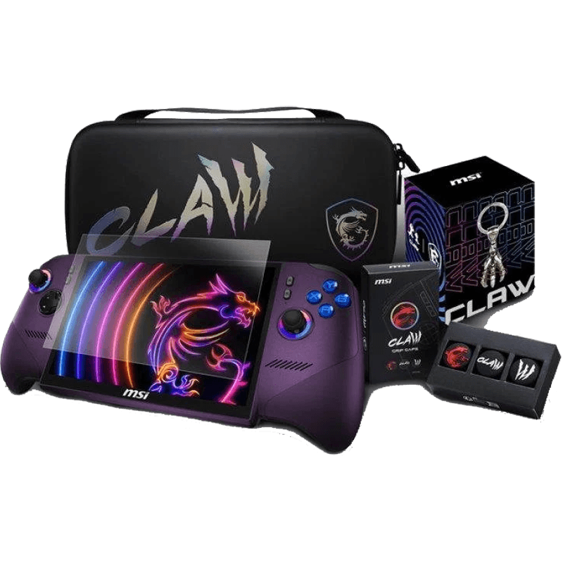 Msi Claw 8 Ex AI+ Intel Arc G3 Extreme/32Gb/1Tb/Wifi 7/Bt 6.0/Pack Windows 11- Consola portatil