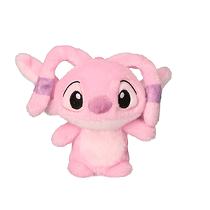 Colgante 3D de peluche Disney Stitch Angel para bolsos y mochilas