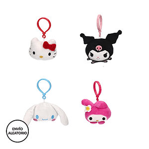 Colgante 3D de peluche Hello Kitty series 1 para bolsos y mochilas (surtido)