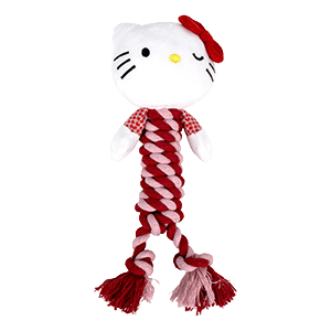Mordedor para perro Cuerda Hello Kitty
