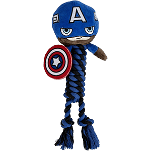 Mordedor para perro Cuerda Marvel Capitan America