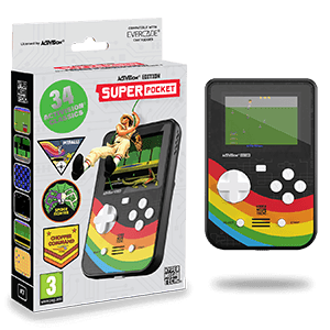 Consola Evercade Super Pocket HyperMegaTech! Activision