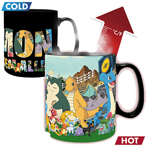 Taza Termosensible Pokémon Gotta catch em all de 460 ml