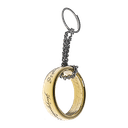 Llavero metálico 3D El Señor de los Anillos El Anillo Único