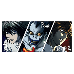 Alfombrilla XL Death Note Triad de 90x40 cm