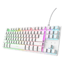 Trust GXT 833PS Thado TKL Blanco PC - PS5 - PS4 - Xbox - Switch - Teclado Gaming