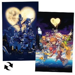 Kingdom Hearts Collection I -III - Póster Exclusivo GAME