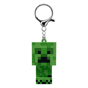 Figura 3D con Linterna Minecraft Creeper