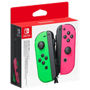 Joy-Con (set Izda/Dcha) Verde Neón/Rosa Neón - Batería Extraíble