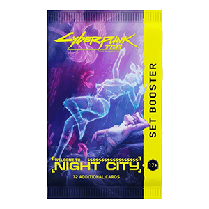 Sobre de cartas Booster TCG Cyberpunk (ingles)
