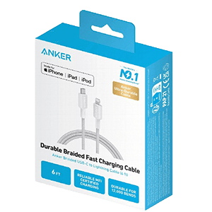 Anker USB-C to USB-C Cable  1,8 m Trenzado Black 1