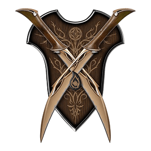 Replica Cuchillos The Hobbit 1/1 Fighting Knives of Tauriel