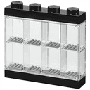 Vitrina de exposición para 8 minifiguras LEGO de color negro