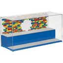 Vitrina de exposición LEGO Play & Display Case Iconic azul de 40 cm