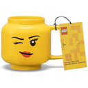 Taza LEGO Head Bright Yellow de 530 ml