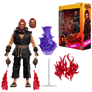Figura Deluxe Street Fighter Akuma de 15 cm