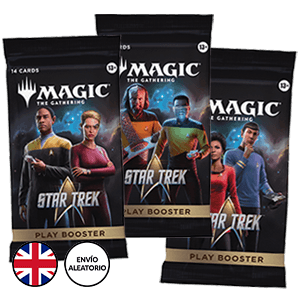 Sobre de cartas Magic: The Gathering Star Trek Play Booster (inglés)