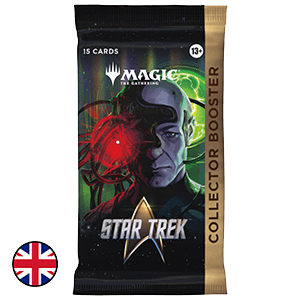 Sobre de cartas Magic: The Gathering Star Trek Collector Booster (inglés)