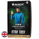 Mazo de cartas Magic: The Gathering Star Trek Commander Deck - Landing Party (ingles)