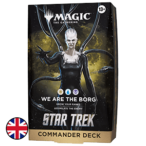 Mazo de cartas Magic: The Gathering Star Trek Commander Deck - We Are The Borg (ingles)