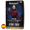Mazo de cartas Magic: The Gathering Star Trek Commander Deck - Flota de la Federación (Castellano)