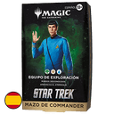 Mazo de cartas Magic: The Gathering Star Trek Commander Deck - Equipo de Exploración (Castellano)