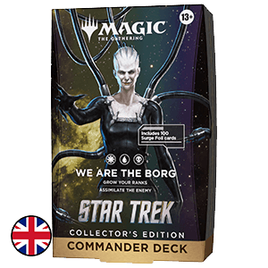 Mazo de cartas Magic: The Gathering Star Trek Commander Deck Collector - We Are The Borg (inglés)