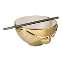 Bowl de Ramen con palillos Harry Potter Golden Snitch
