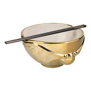 Bowl de Ramen con palillos Harry Potter Golden Snitch