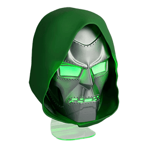 Lámpara decorativa Marvel Dr Doom Mask Light