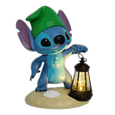 Figura de Exterior con Luz Disney Stitch Gnome Light