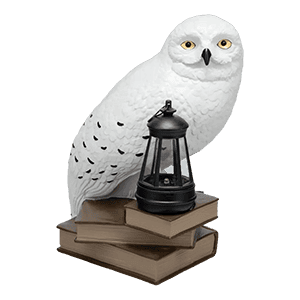 Figura de Exterior con Luz Harry Potter Hedwig Gnome Light