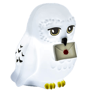 Lámpara decorativa Harry Potter Hedwig SquishyGlo Silicone Light Rechargeable