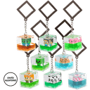 Colgante para Bolsos y mochilas Minecraft Bobbin Backpack Buddies (surtido)