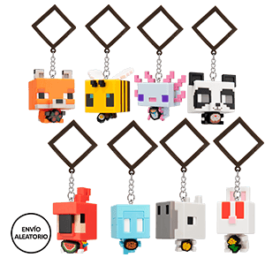 Colgante para Bolsos y mochilas Minecraft Backpack Buddies Scented Series 4 (surtido)