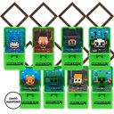 Colgante para Bolsos y mochilas Minecraft Popz Backpack Buddies (surtido)