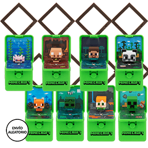 Colgante para Bolsos y mochilas Minecraft Popz Backpack Buddies (surtido)