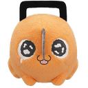 Peluche Chainsaw Man The Movie: Reze Arc Milky Boa Big Plush Figure Pochita B de 25 cm