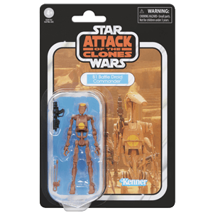 Figura Star Wars B1 Battle Droid Commander The Vintage Collection Attack of the Clones de 9,5 cm