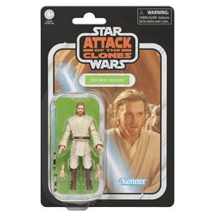 Figura Star Wars Obi-Wan Kenobi The Vintage Collection Attack of the Clones de 9,5 cm