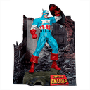 Figura Marvel Capitan America comic 323 de 30 cm (REACONDICIONADO)